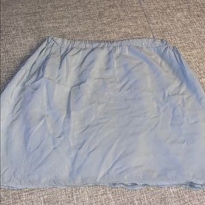 Brandy Melville powder blue skirt